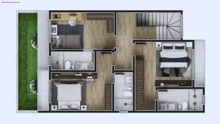 Imagem Casa com 3 Quartos à Venda, 154 m² em água Verde - Curitiba