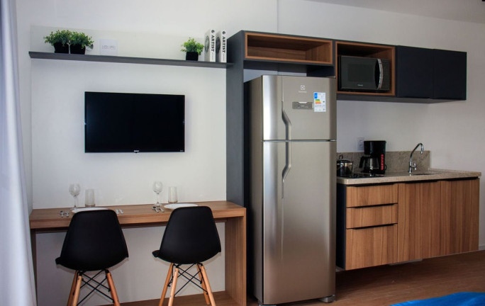 Imagem Imóvel com 1 Quarto à Venda, 29 m² em Brooklin Paulista - São Paulo Imagem Imóvel com 1 Quarto à Venda, 29 m² em Brooklin Paulista - São Paulo
