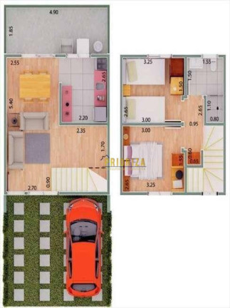 Imagem Casa com 2 Quartos à Venda, 58 m² em Residencial Moradas Do éden - Sorocaba Imagem Casa com 2 Quartos à Venda, 58 m² em Residencial Moradas Do éden - Sorocaba