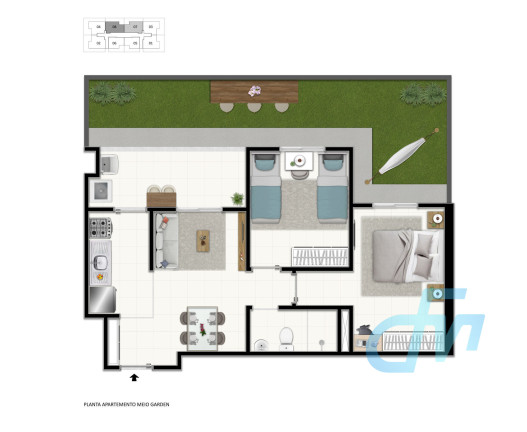 Imagem Apartamento com 2 Quartos à Venda, 49 m² em Mogi Moderno - Mogi Das Cruzes Imagem Apartamento com 2 Quartos à Venda, 49 m² em Mogi Moderno - Mogi Das Cruzes