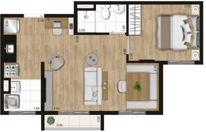 Imagem Apartamento com 2 Quartos à Venda, 42 m² em Freguesia Do ó - São Paulo Imagem Apartamento com 2 Quartos à Venda, 42 m² em Freguesia Do ó - São Paulo