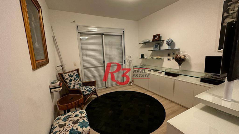 Imagem Apartamento com 3 Quartos para Alugar, 181 m² em Gonzaga - Santos Imagem Apartamento com 3 Quartos para Alugar, 181 m² em Gonzaga - Santos