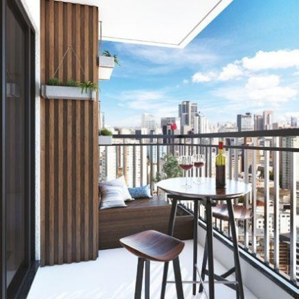 Imagem Apartamento com 1 Quarto à Venda, 20 m² em Centro - Curitiba Imagem Apartamento com 1 Quarto à Venda, 20 m² em Centro - Curitiba