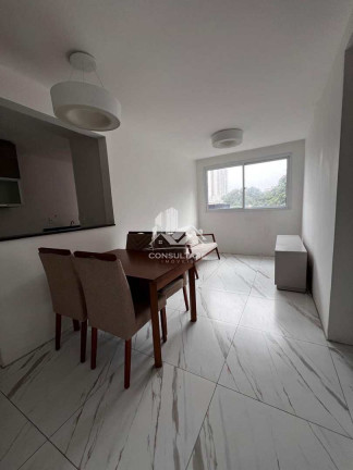Imagem Apartamento com 2 Quartos para Alugar, 58 m² em Marapé - Santos Imagem Apartamento com 2 Quartos para Alugar, 58 m² em Marapé - Santos