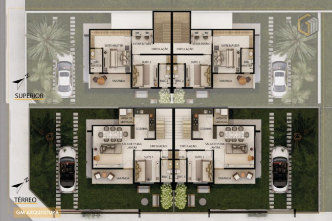 Imagem Casa com 3 Quartos à Venda, 110 m² em Eusébio Imagem Casa com 3 Quartos à Venda, 110 m² em Eusébio