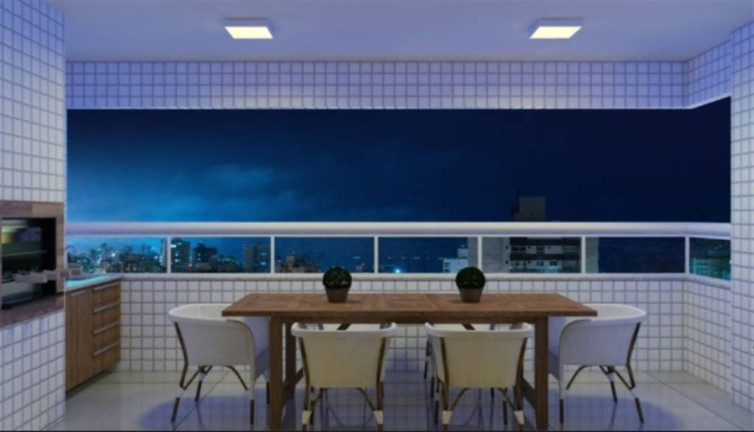 Imagem Apartamento com 2 Quartos à Venda, 62 m² em Guilhermina - Praia Grande