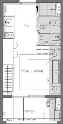 Imagem Kitnet com 1 Quarto à Venda, 25 m² em Vila Mariana - São Paulo Imagem Kitnet com 1 Quarto à Venda, 25 m² em Vila Mariana - São Paulo