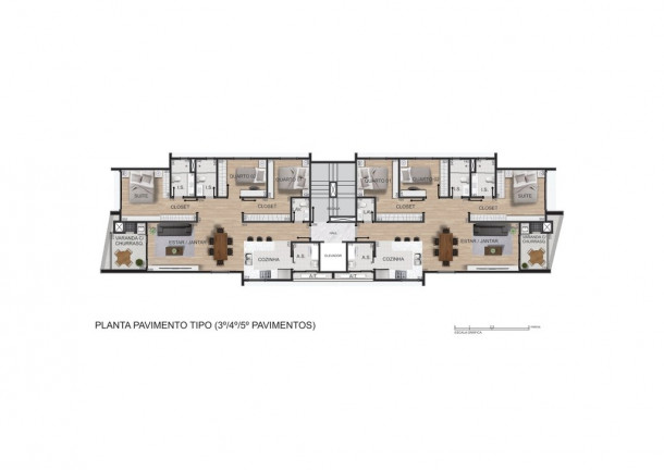 Imagem Cobertura com 3 Quartos à Venda, 178 m² em Boa Vista - Curitiba