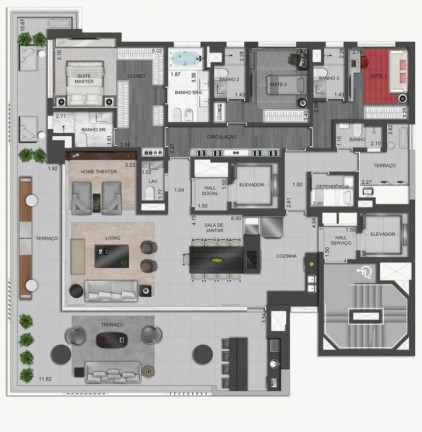 Imagem Apartamento com 4 Quartos à Venda, 439 m² em Vila Nova Conceição - São Paulo