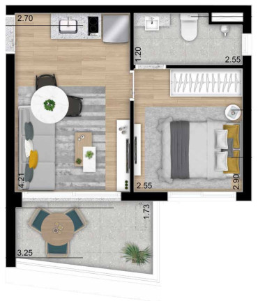 Imagem Apartamento com 1 Quarto à Venda, 32 m² em Vila Madalena - São Paulo