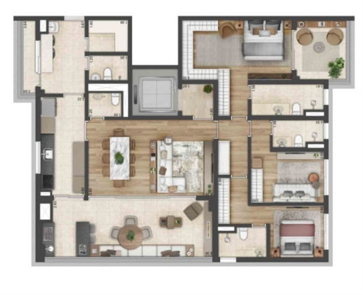 Imagem Apartamento com 3 Quartos à Venda, 203 m² em Perdizes - São Paulo Imagem Apartamento com 3 Quartos à Venda, 203 m² em Perdizes - São Paulo