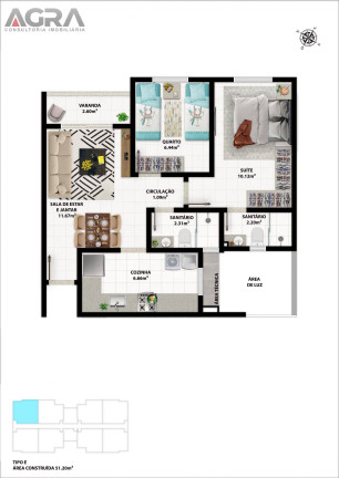 Imagem Apartamento com 2 Quartos à Venda, 45 m² em Alto Do Candeias - Vitória Da Conquista Imagem Apartamento com 2 Quartos à Venda, 45 m² em Alto Do Candeias - Vitória Da Conquista