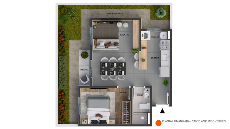 Imagem Apartamento com 2 Quartos à Venda, 40 m² em Residencial Parque Da Fazenda - Campinas