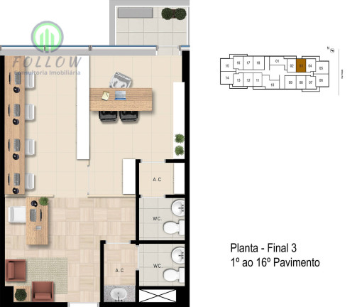 Imagem Sala Comercial à Venda, 42 m² em Bethaville I - Barueri Imagem Sala Comercial à Venda, 42 m² em Bethaville I - Barueri