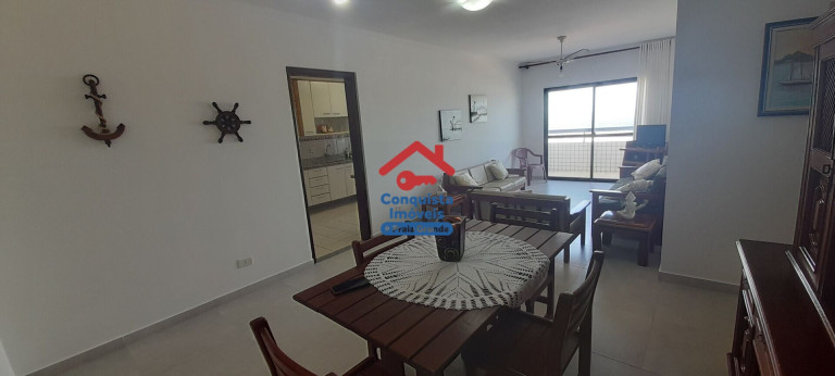Imagem Apartamento com 2 Quartos à Venda, 100 m² em Guilhermina - Praia Grande