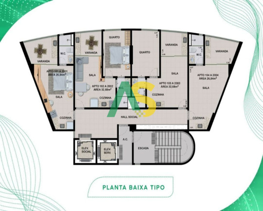 Imagem Imóvel com 1 Quarto à Venda, 26 m² em Rosarinho - Recife Imagem Imóvel com 1 Quarto à Venda, 26 m² em Rosarinho - Recife