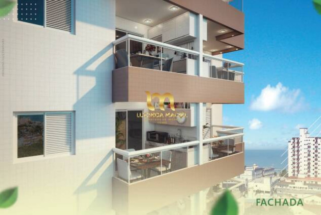 Imagem Apartamento com 2 Quartos à Venda, 50 m² em Mirim - Praia Grande