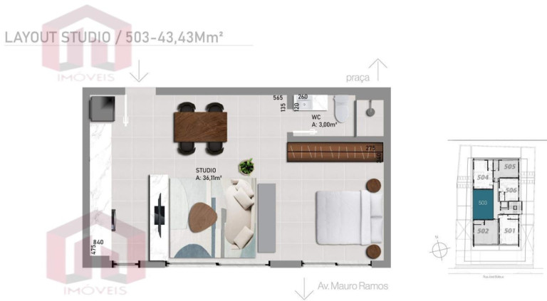 Imagem Imóvel com 2 Quartos à Venda, 