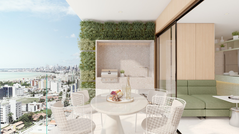 Imagem Apartamento com 4 Quartos à Venda, 124 m² em Portal Do Poço - Cabedelo