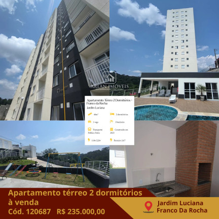Imagem Apartamento com 2 Quartos à Venda, 46 m² em Jardim Luciana - Franco Da Rocha Imagem Apartamento com 2 Quartos à Venda, 46 m² em Jardim Luciana - Franco Da Rocha