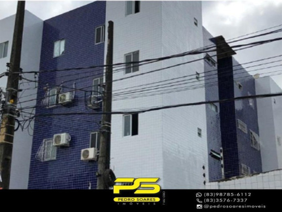Apartamento com 2 Quartos à Venda, 38 m² em Bancários - João Pessoa