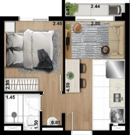 Imagem Imóvel com 2 Quartos à Venda, 39 m² em Tucuruvi - São Paulo Imagem Imóvel com 2 Quartos à Venda, 39 m² em Tucuruvi - São Paulo