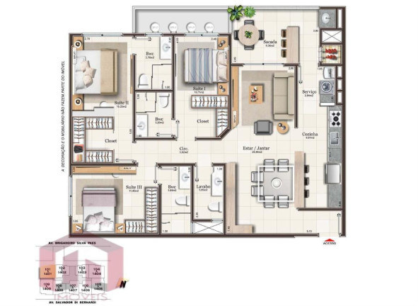 Imagem Imóvel com 2 Quartos à Venda, 