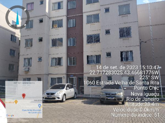 Apartamento com 2 Quartos à Venda, 53 m² em Ponto Chic - Nova Iguacu