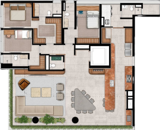 Imagem Cobertura com 4 Quartos à Venda, 384 m² em Moema - São Paulo Imagem Cobertura com 4 Quartos à Venda, 384 m² em Moema - São Paulo