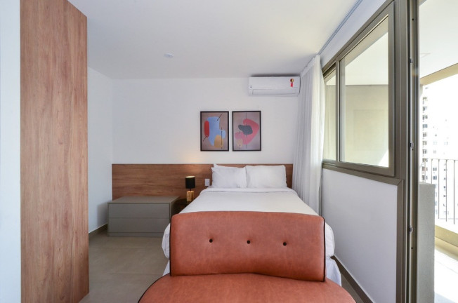 Imóvel com 1 Quarto à Venda, 28 m² em Cerqueira César - São Paulo