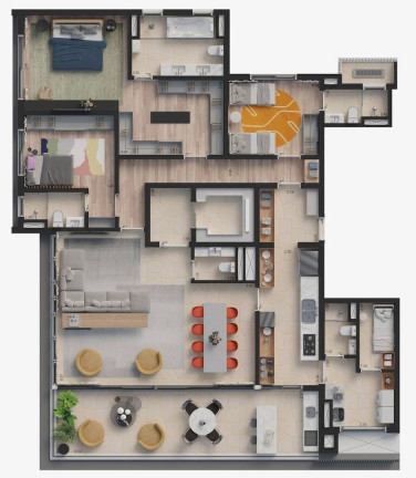 Imagem Cobertura com 3 Quartos à Venda, 370 m² em Jardim Paulista - São Paulo Imagem Cobertura com 3 Quartos à Venda, 370 m² em Jardim Paulista - São Paulo