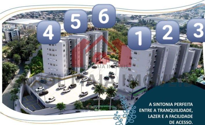 Imagem Apartamento com 2 Quartos à Venda, 47 m² em Palmares - Belo Horizonte Imagem Apartamento com 2 Quartos à Venda, 47 m² em Palmares - Belo Horizonte