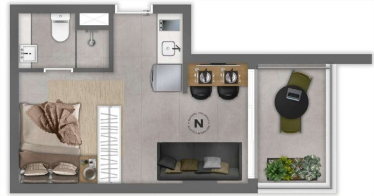 Imagem Imóvel com 1 Quarto à Venda, 42 m² em Vila Mariana - São Paulo Imagem Imóvel com 1 Quarto à Venda, 42 m² em Vila Mariana - São Paulo