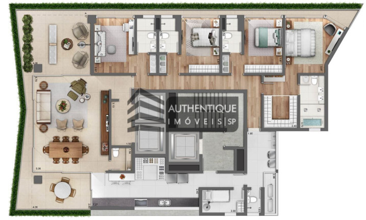 Imagem Apartamento com 4 Quartos à Venda, 269 m² em Itaim Bibi - São Paulo Imagem Apartamento com 4 Quartos à Venda, 269 m² em Itaim Bibi - São Paulo