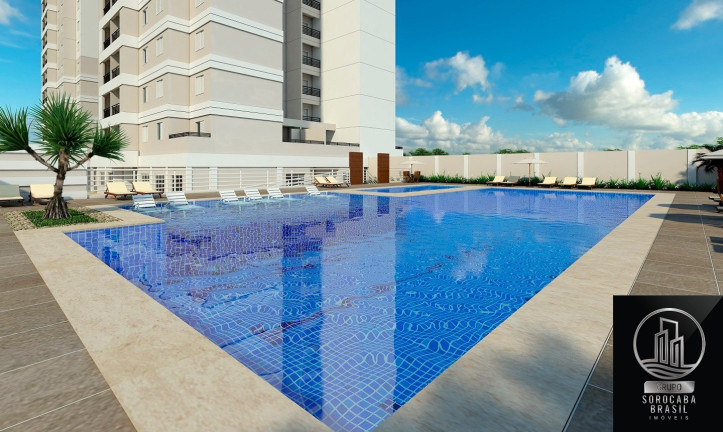 Apartamento com 3 Quartos à Venda, 96 m² em Além Ponte - Sorocaba