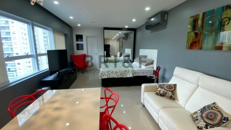 Imagem Apartamento com 1 Quarto à Venda, 40 m² em Brooklin - São Paulo Imagem Apartamento com 1 Quarto à Venda, 40 m² em Brooklin - São Paulo