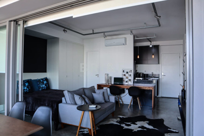Imagem Apartamento com 1 Quarto para Alugar, 40 m² em Brooklin Paulista - São Paulo Imagem Apartamento com 1 Quarto para Alugar, 40 m² em Brooklin Paulista - São Paulo