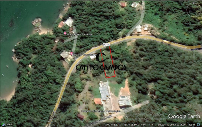 Imagem Terreno à Venda, 1 m² em Canto Dos Ganchos - Governador Celso Ramos Imagem Terreno à Venda, 1 m² em Canto Dos Ganchos - Governador Celso Ramos