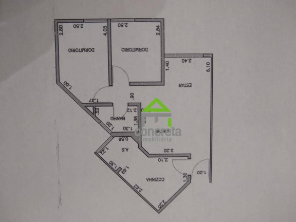 Imagem Apartamento com 2 Quartos à Venda, 55 m² em Bandeiras - Osasco