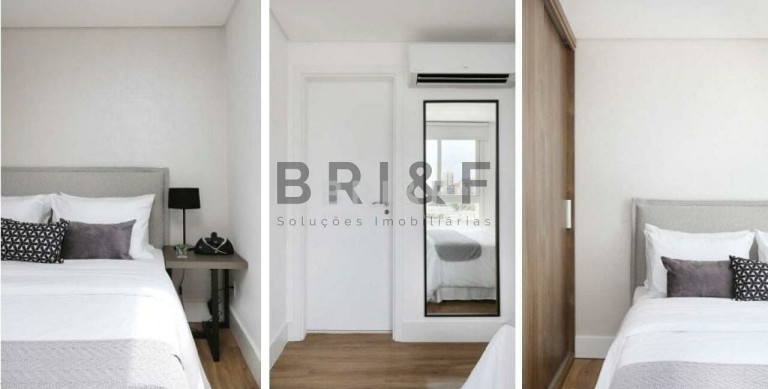 Apartamento com 1 Quarto para Alugar, 63 m² em Cidade Monções - São Paulo