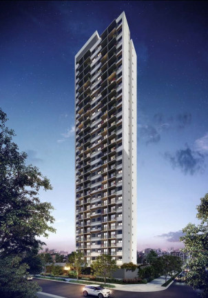 Imagem Apartamento com 1 Quarto à Venda, 27 m² em  Campo Belo  -  São Paulo 