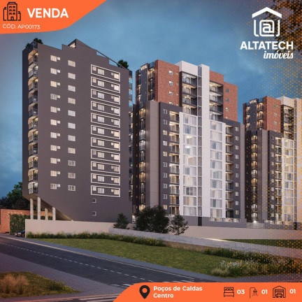 Imagem Apartamento com 2 Quartos à Venda, 55 m² em Centro - Poços De Caldas Imagem Apartamento com 2 Quartos à Venda, 55 m² em Centro - Poços De Caldas