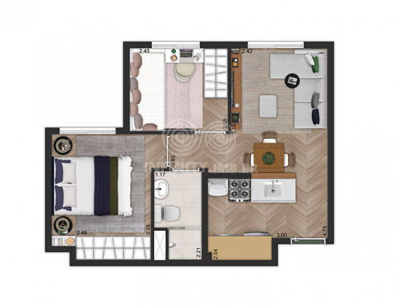 Imagem Apartamento com 2 Quartos à Venda, 35 m² em Cambuci - São Paulo Imagem Apartamento com 2 Quartos à Venda, 35 m² em Cambuci - São Paulo