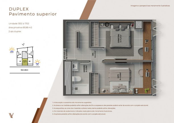 Imagem Apartamento com 2 Quartos à Venda, 57 m² em Morretes - Itapema