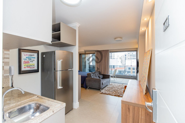 Imagem Apartamento com 1 Quarto à Venda, 41 m² em Brooklin - São Paulo Imagem Apartamento com 1 Quarto à Venda, 41 m² em Brooklin - São Paulo