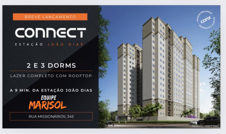 Imagem Apartamento com 3 Quartos à Venda, 51 m² em Santo Amaro - São Paulo