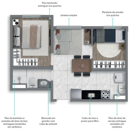 Imagem Imóvel com 2 Quartos à Venda, 45 m² em Santo Amaro - São Paulo Imagem Imóvel com 2 Quartos à Venda, 45 m² em Santo Amaro - São Paulo