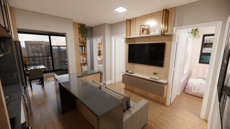 Imagem Apartamento com 3 Quartos à Venda, 55 m² em Mercês - Curitiba Imagem Apartamento com 3 Quartos à Venda, 55 m² em Mercês - Curitiba