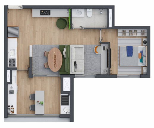 Imagem Apartamento com 2 Quartos à Venda, 58 m² em Vila Cordeiro - São Paulo Imagem Apartamento com 2 Quartos à Venda, 58 m² em Vila Cordeiro - São Paulo