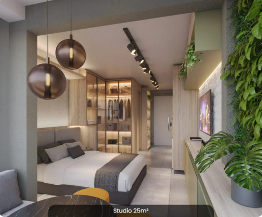 Imagem Studio com 1 Quarto à Venda, 25 m² em Pinheiros - São Paulo